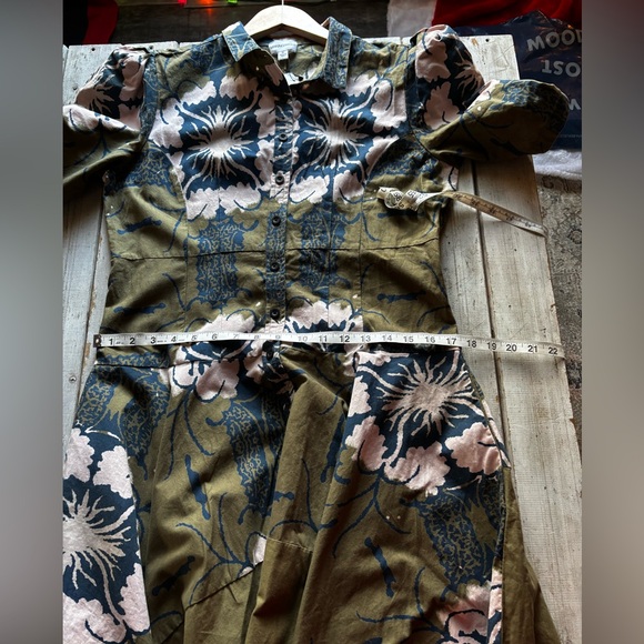 Making the Cut | Floral Print Ruffle Sleeve Dress w/ Tie Waist | M - Picture 7 of 16